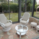 025 Madrid fauteuils pivotants pouf table ronde rotin veranda exodia home design rennes