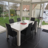 032 table extensible rectangulaire veranda exodia home design rennes