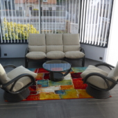 045 fauteuils relax titanio canape 3 places Valence veranda exodia home design rennes