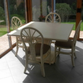 sejour Talia rotin square ivoire extensible veranda exodia home design