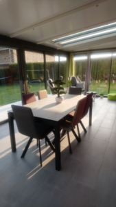 table ceramique veranda