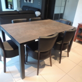 table ceramique style industriel