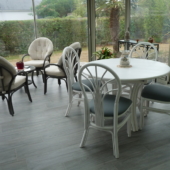 159 meubles rotin veranda blanc et taupe