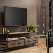meuble TV manguier industriel