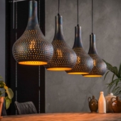 luminaire industriel suspension metal