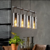 suspension verre metal industriel