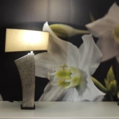 lampe deco design ceramique