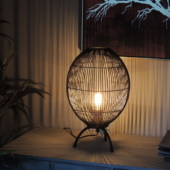 lampe design industriel ovale luminaire