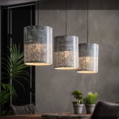 suspension gris deco luminaire original