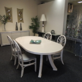 25 table Nacar ronde extensible rotin deux rallonges exodia home design rennes