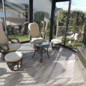 41 fauteuils Madrid et pouf rotin titanio veranda exodia home design rennes